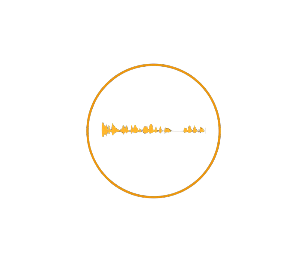 Voice Spectrum Analysis — the voice wave in a gold ring